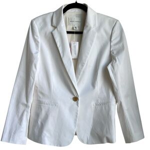 Banana Republic Classic White Blazer